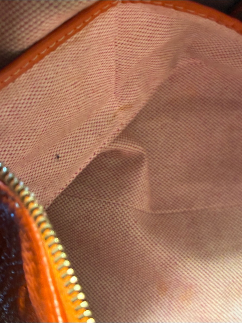 Dooney & Bourke Vibrant Orange Pebbled Leather Satchel with Charm - Picture 11 of 16